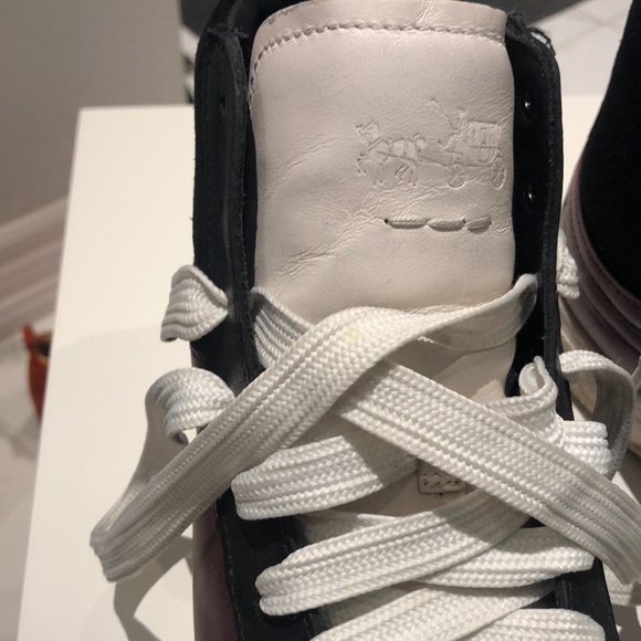 Coach men’s high top sneakers! - Picture 5 of 5
